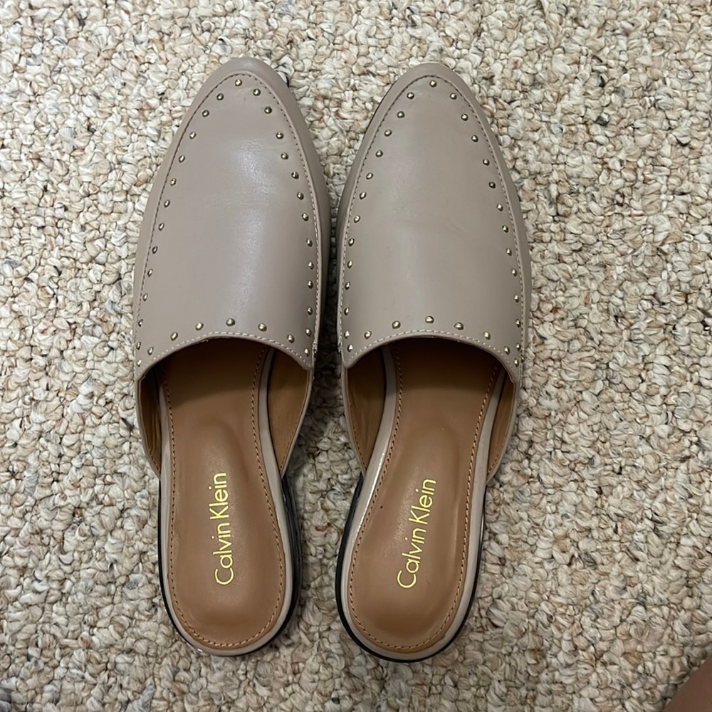 Like new calvin klein mules